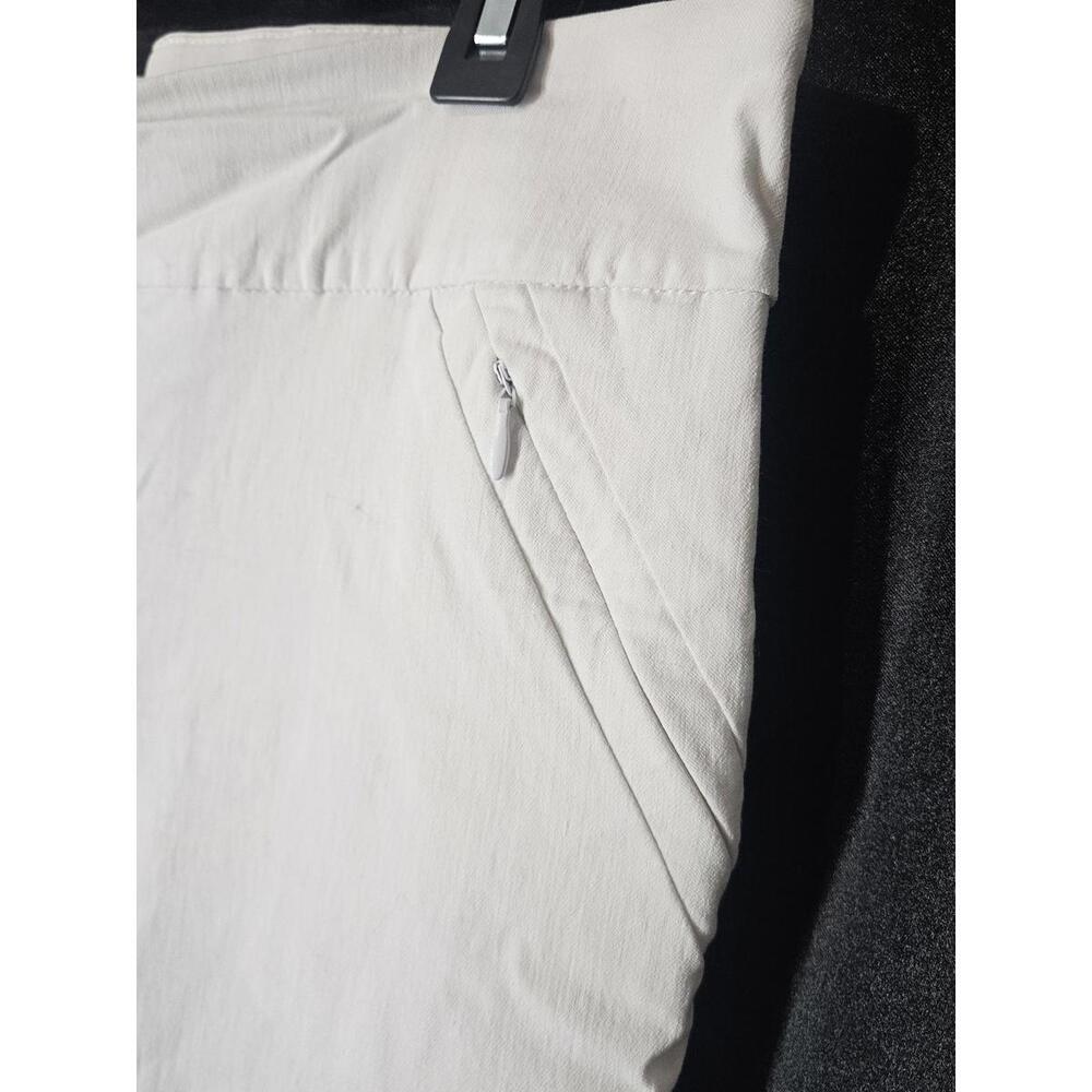 Renuar Womens White Ankle Pants Size 14 Slim Straight Career OfficeWear C/73 - Picture 3 of 8